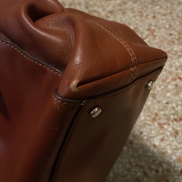 KATE SPADE Brown Leather Crossbody Convertible Handbag - Picture 11 of 11